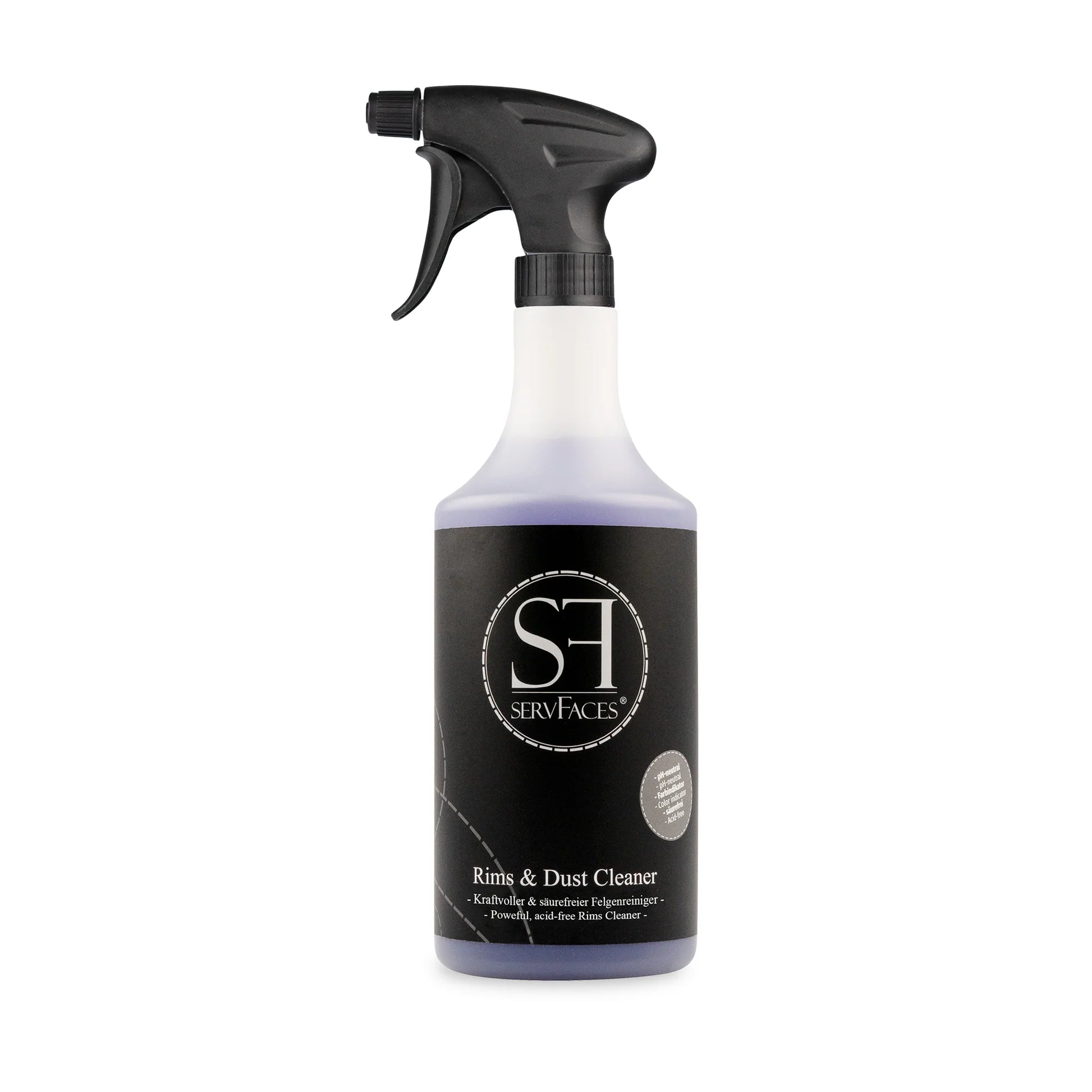 Premium Servfaces Felgen Reiniger Cleaner (säurefrei) mit Farbindikator 750ml
