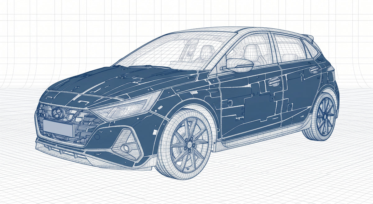 PPF Zuschnitte für Hyundai I20N
