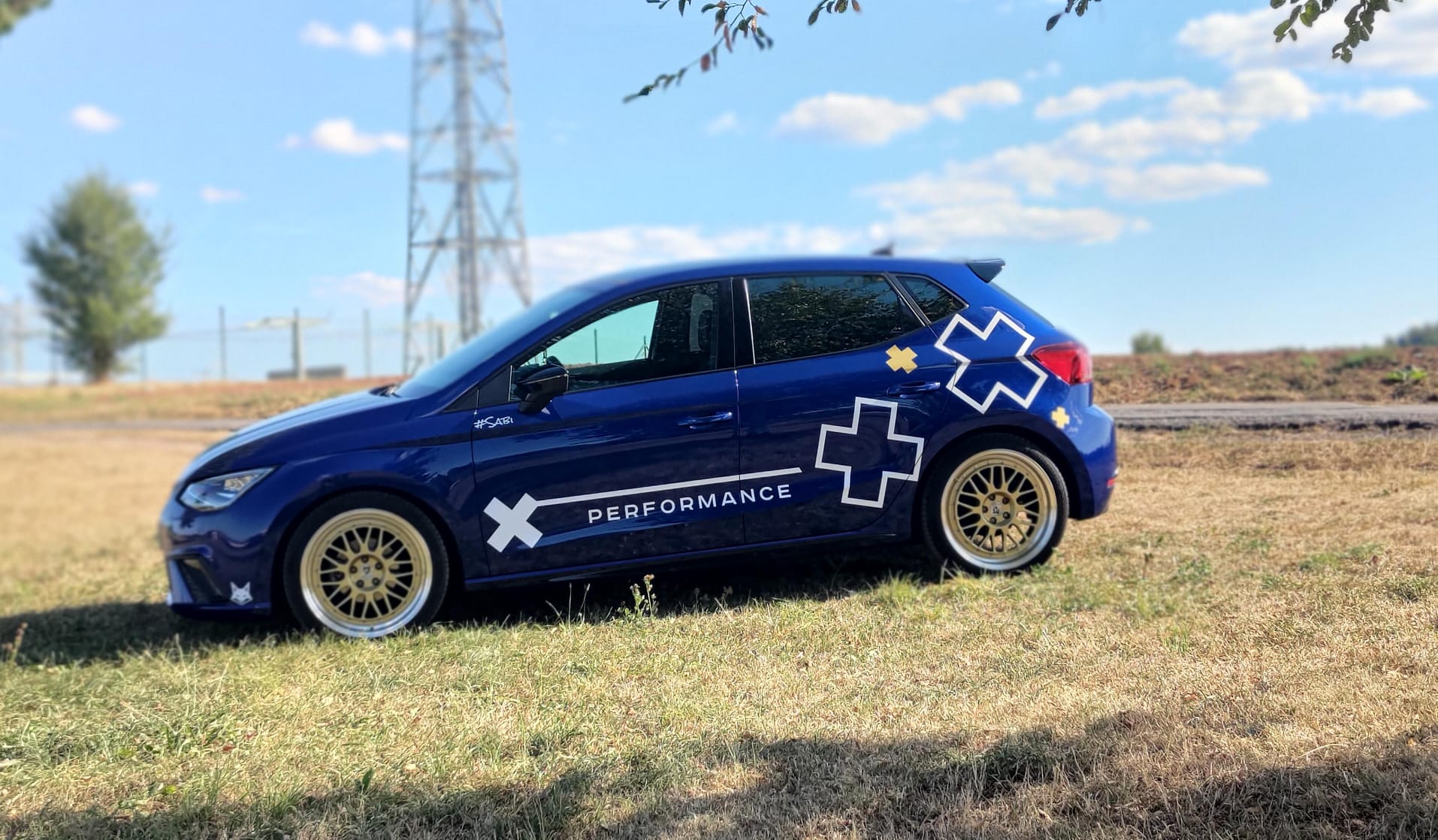 Auto Foliendekor Aufkleber Car Streifen CarWrapping #078