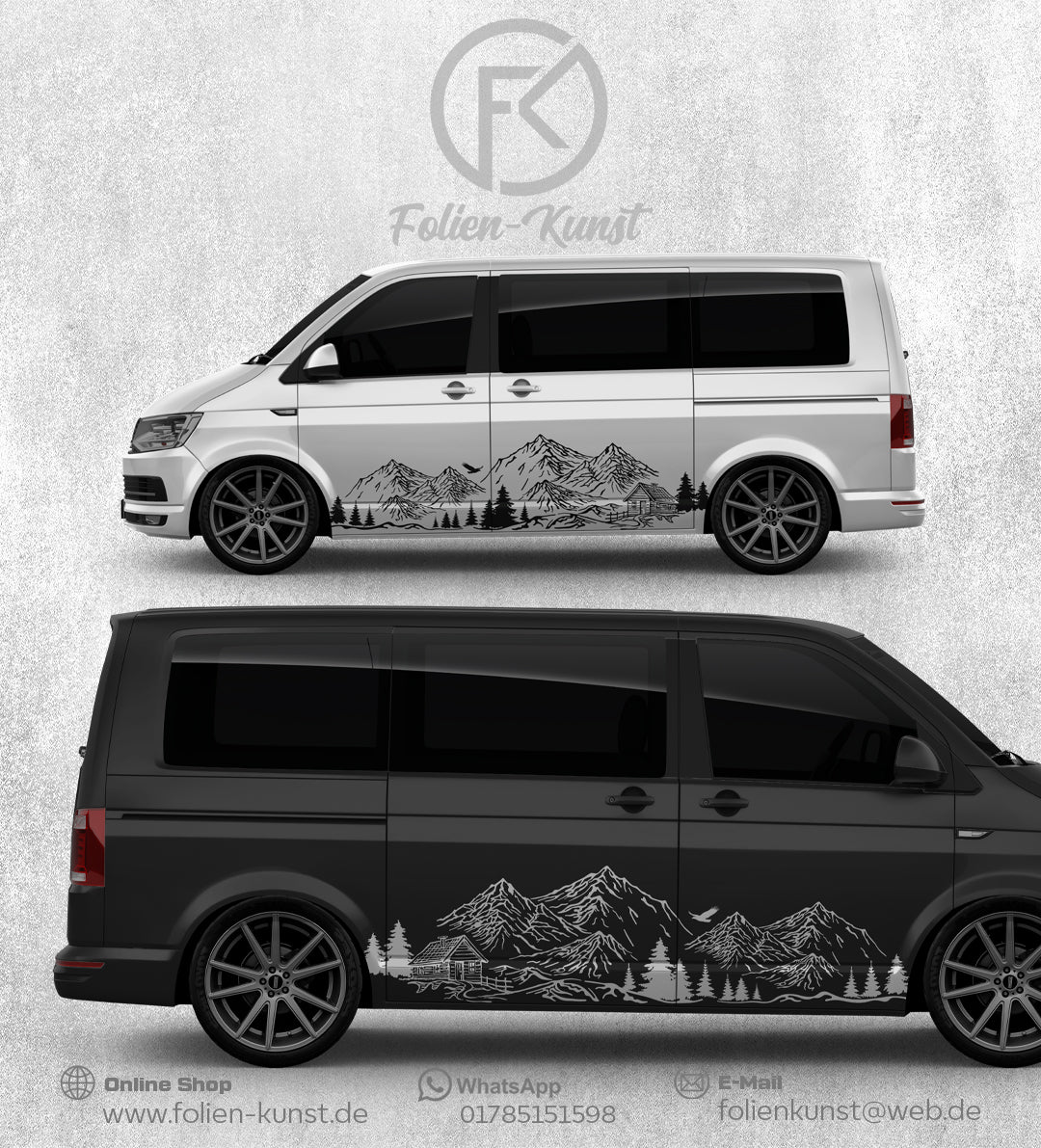 Berge Landschaft Design Folien Dekor Camping Liebe Landscape Wandern ... Berge Landschaft Design Folien Dekor Camping Liebe Landscape Wandern ...