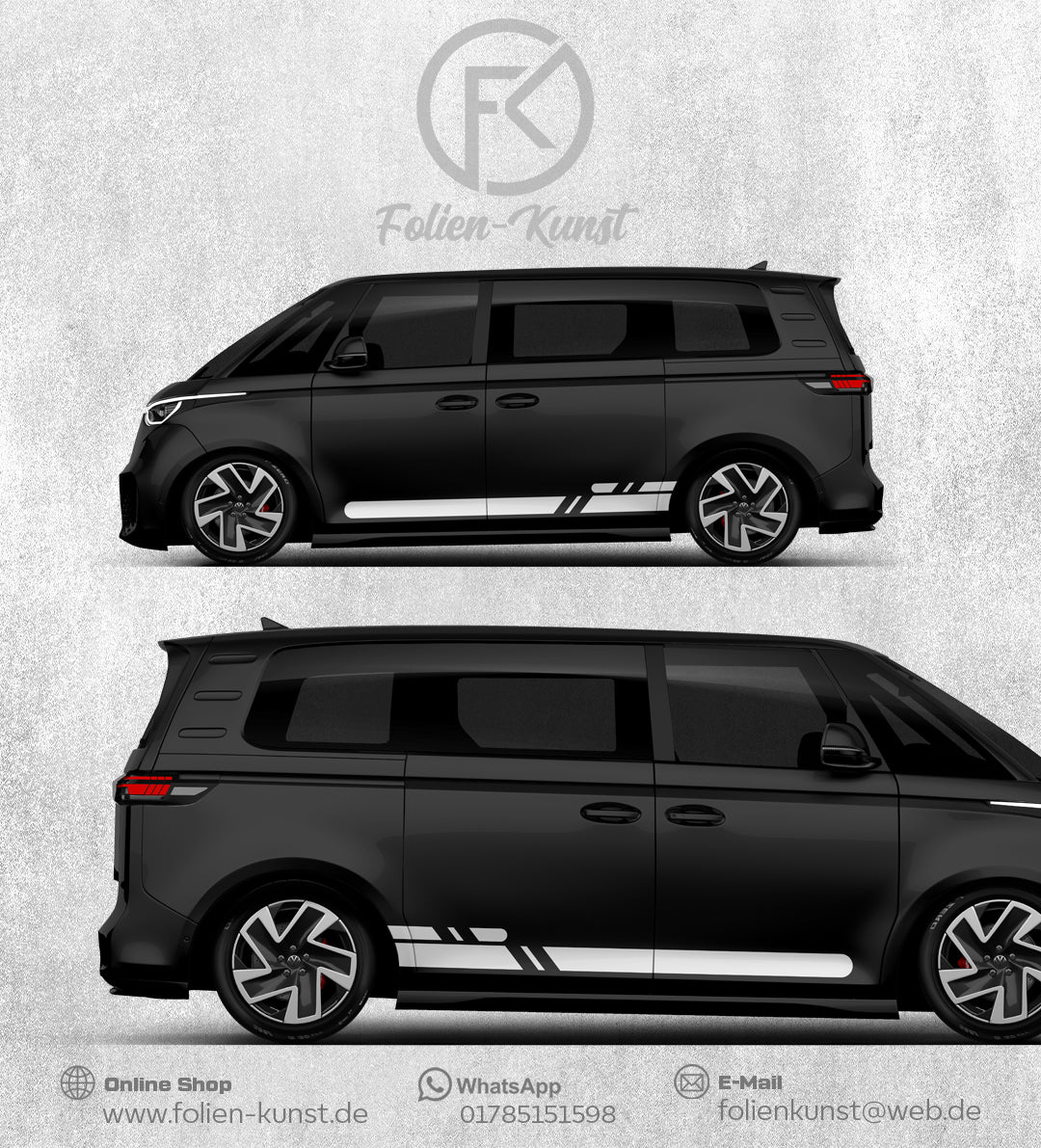 Seitenstreifen Style Edition Foliendekor Fahrzeug Styling #356