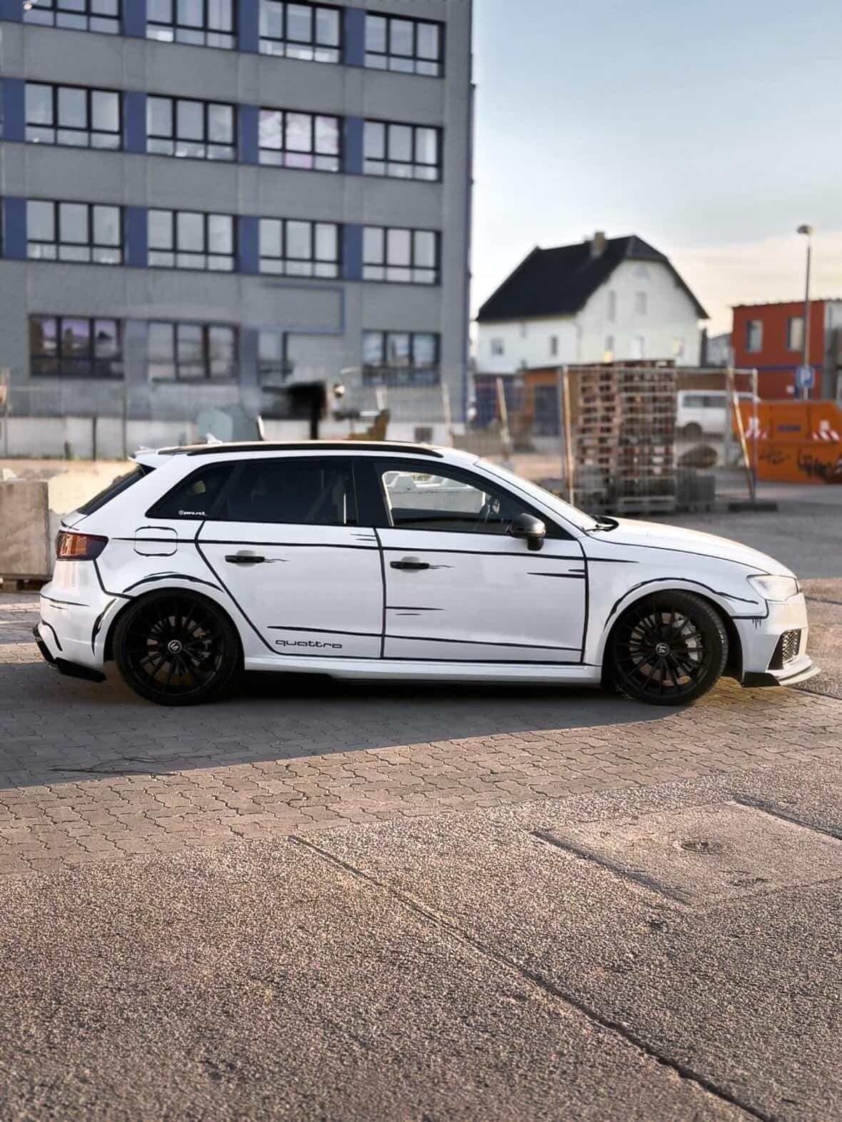 ArtCar Folien Streifen Design Anime Dekor Tuning Set Universal für alle Fahrzeuge #311