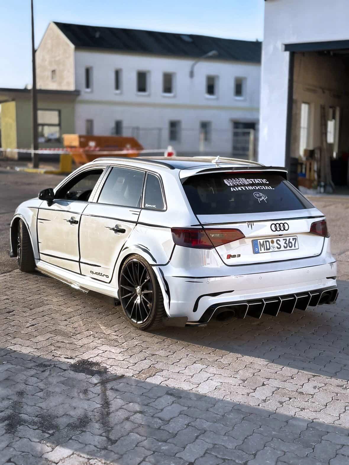 ArtCar Folien Streifen Design Anime Dekor Tuning Set Universal für alle Fahrzeuge #311