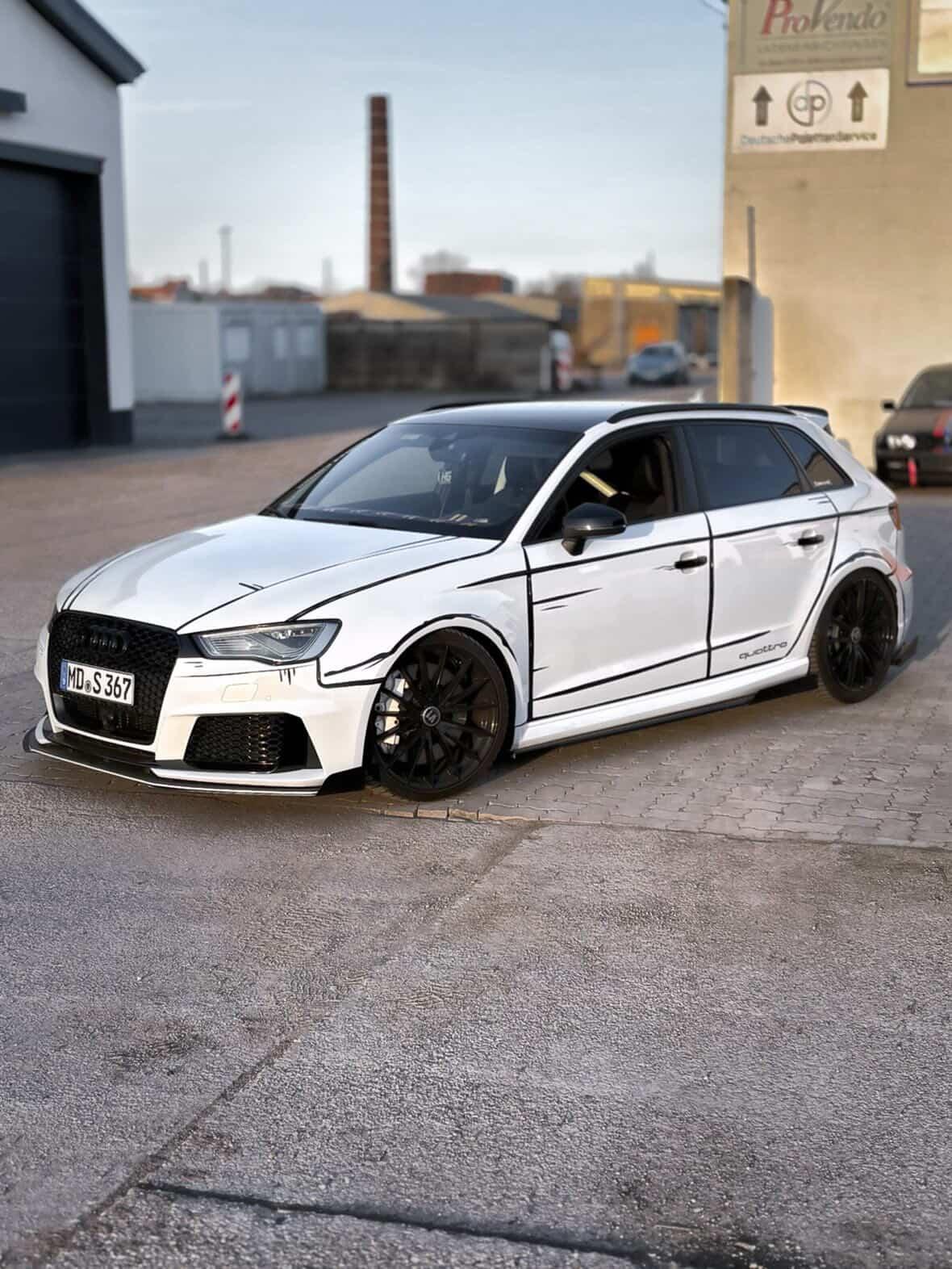 ArtCar Folien Streifen Design Anime Dekor Tuning Set Universal für alle Fahrzeuge #311