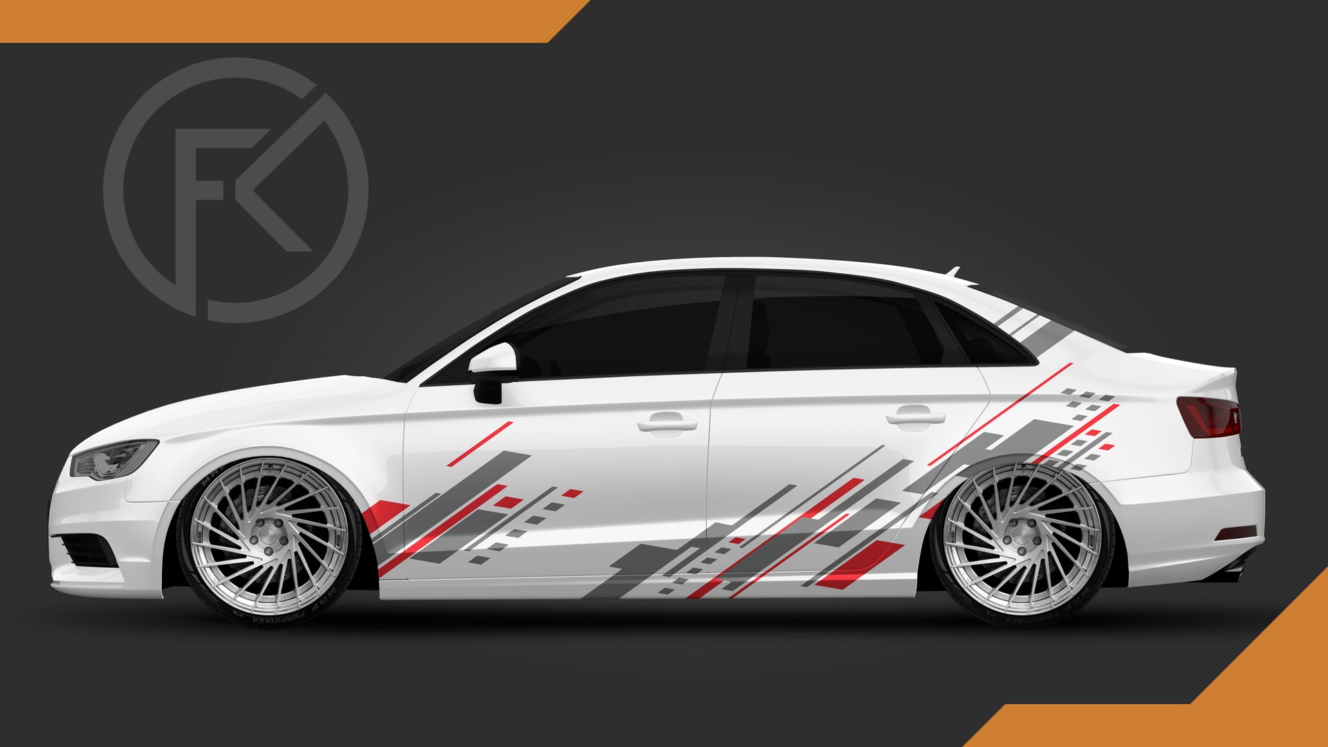 Art Dekor Styling Wrapping Folien Set Car Tuning Folierung Performance #017