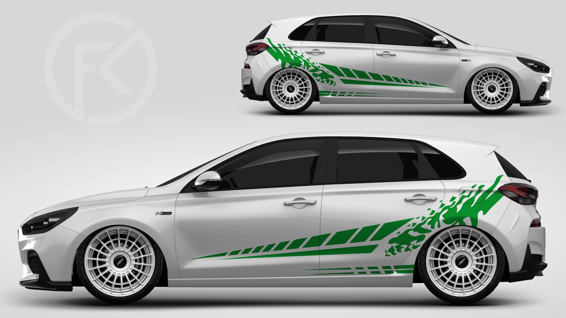FastFurios Design Fahrzeug Aufkleber Universal Styling Dekor #132