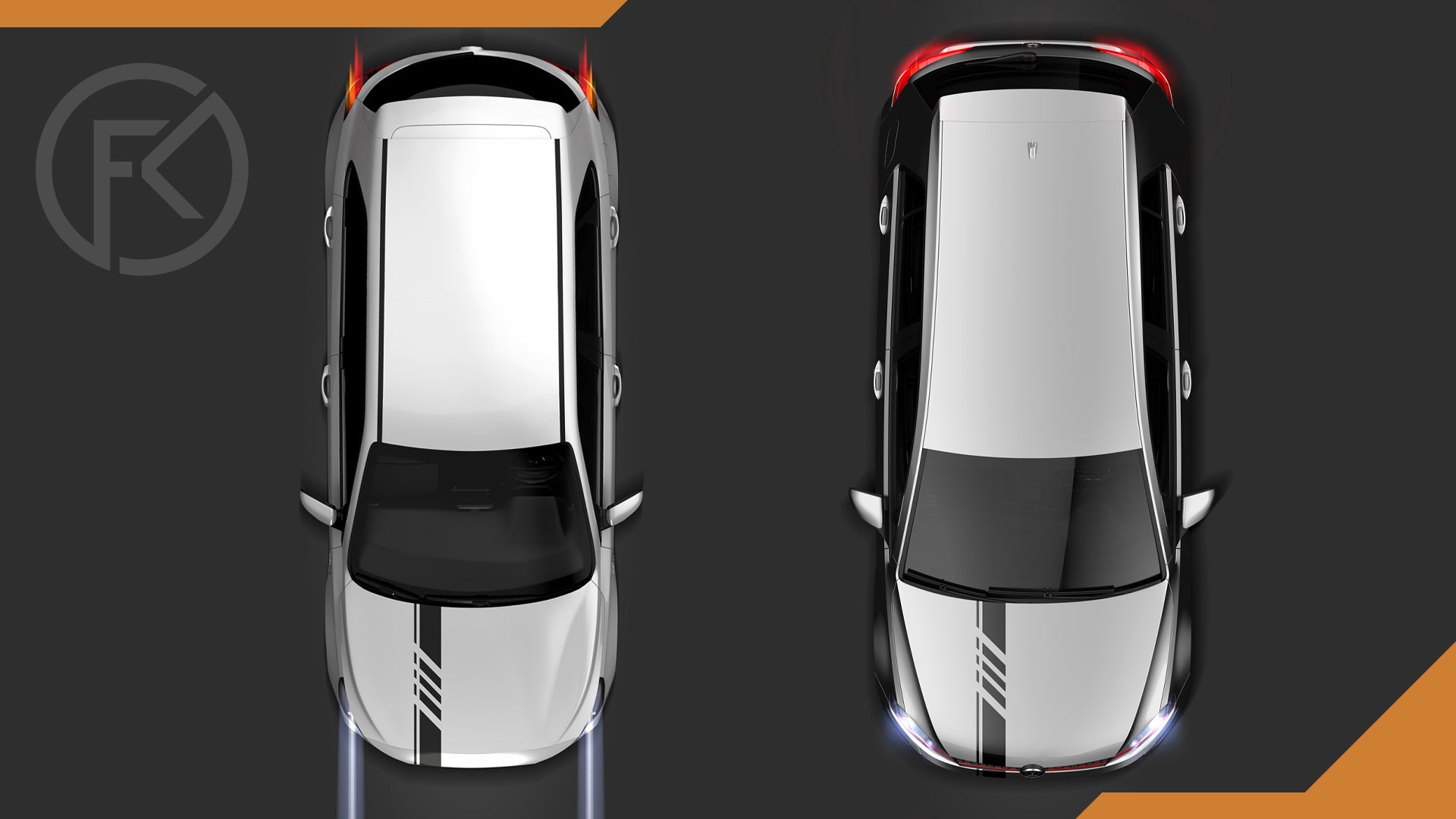 Universal Rennstreifen Aufkleber Motorhaubestreifen Auto Styling Tuning jdm