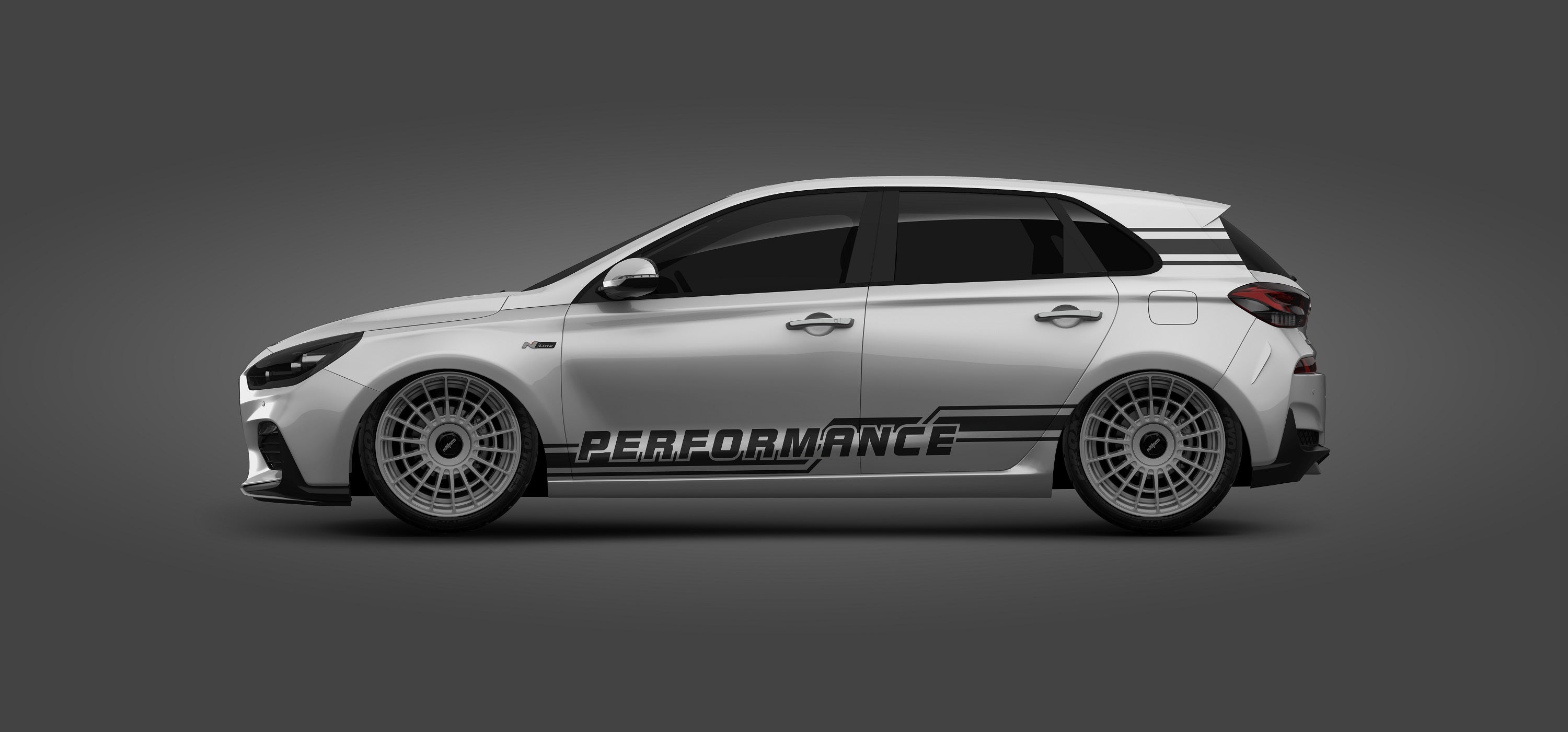 Performance Seitenstreifen Streifen Tuning Styling Universal Sport