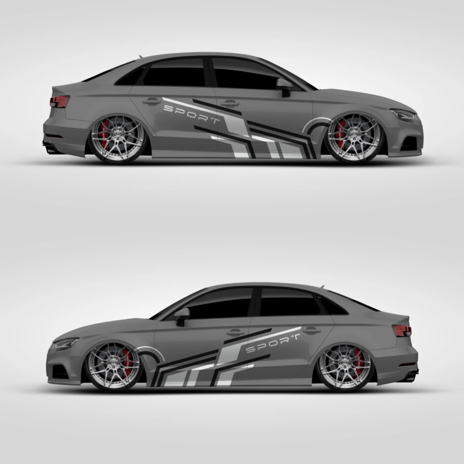 Universal Sport Design Dekor Aufkleber Styling Tuning #017-1