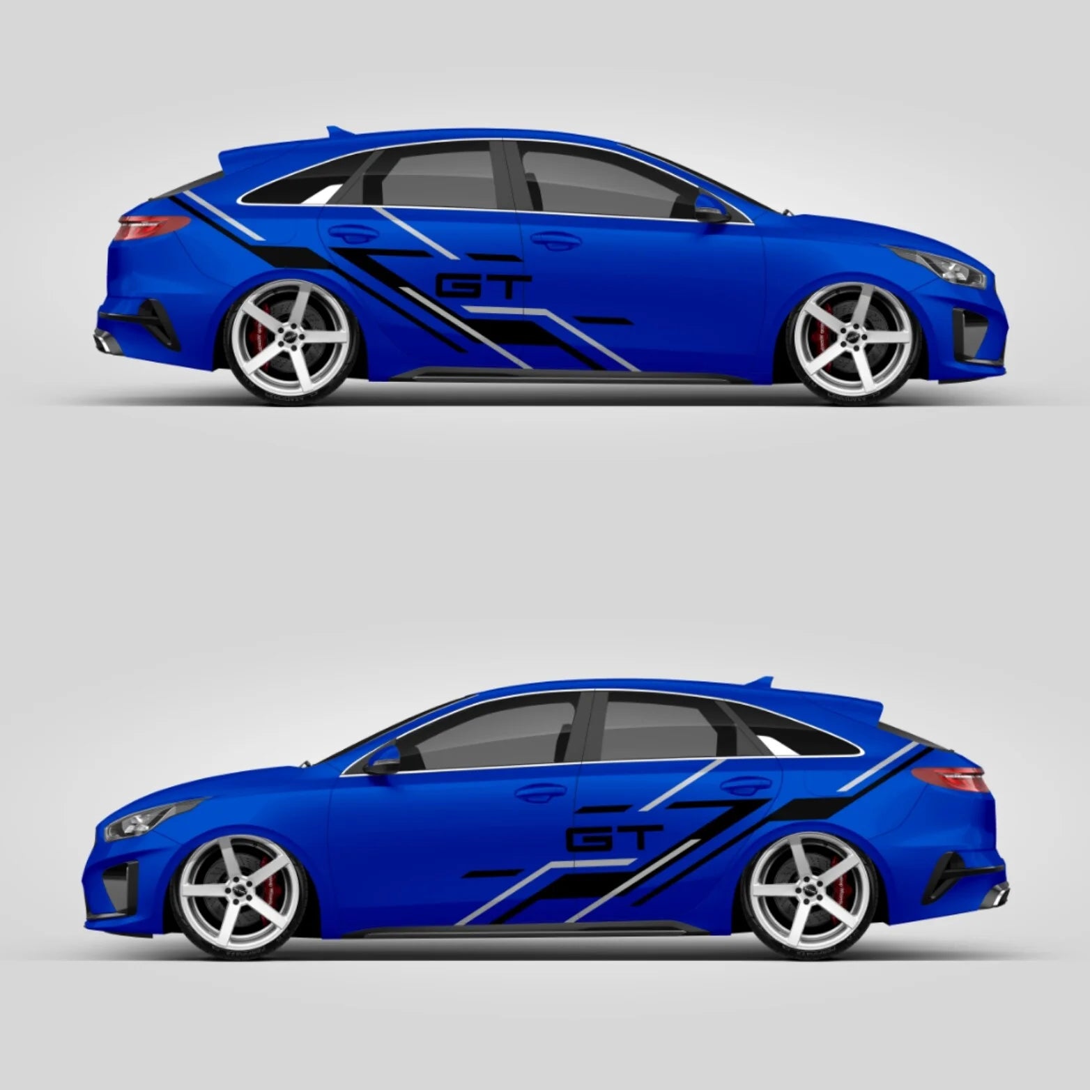 Universal GT Styling Dekor Aufkleber Design Tuning #019-1