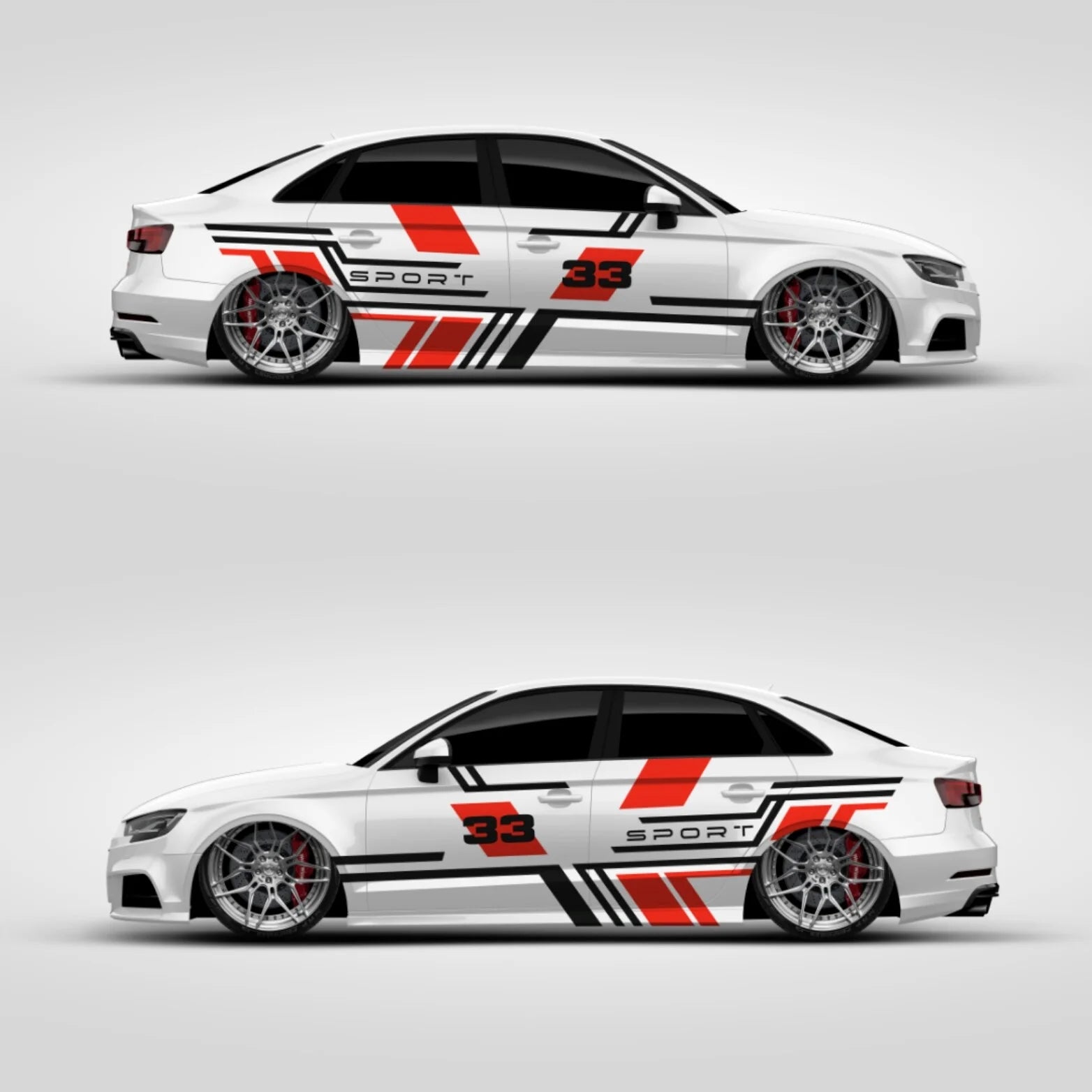 Universal Sport Dekor Aufkleber Design Styling Tuning #022-1