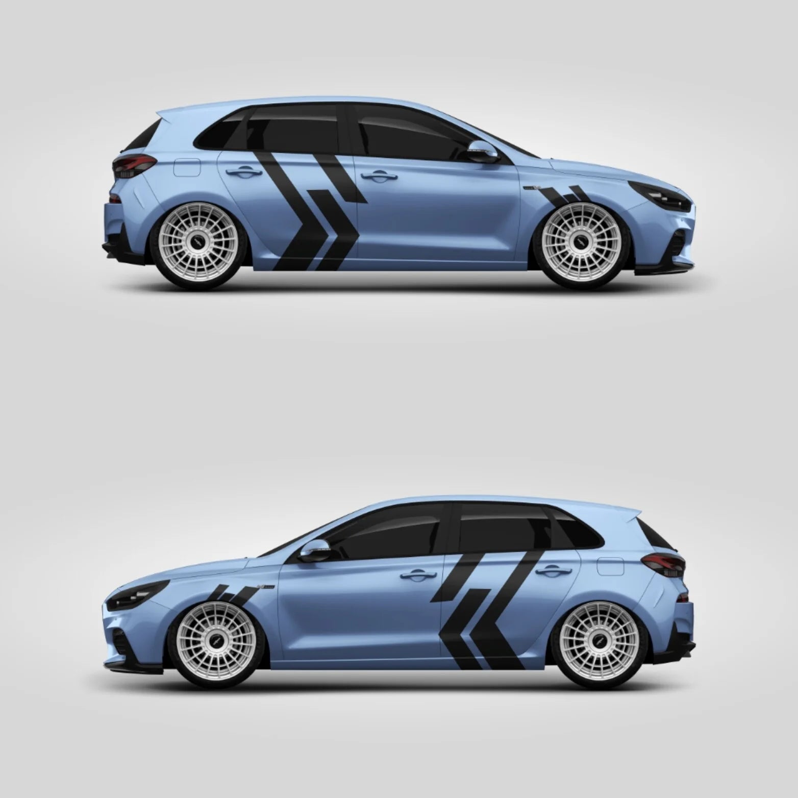 Light Dekor Fahrzeug Aufkleber Universal Styling WrapCar #27-1