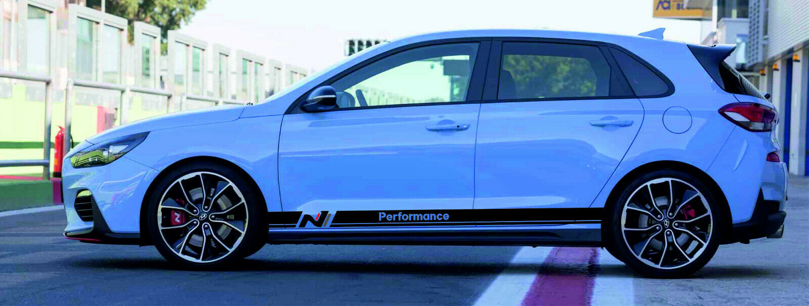 N Performance Seitenstreifen Aufkleber Styling für i30N