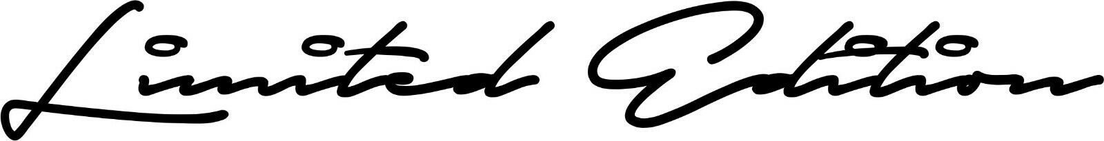 Limited Edition Aufkleber Handschrift Sticker Tuning Styling Edel