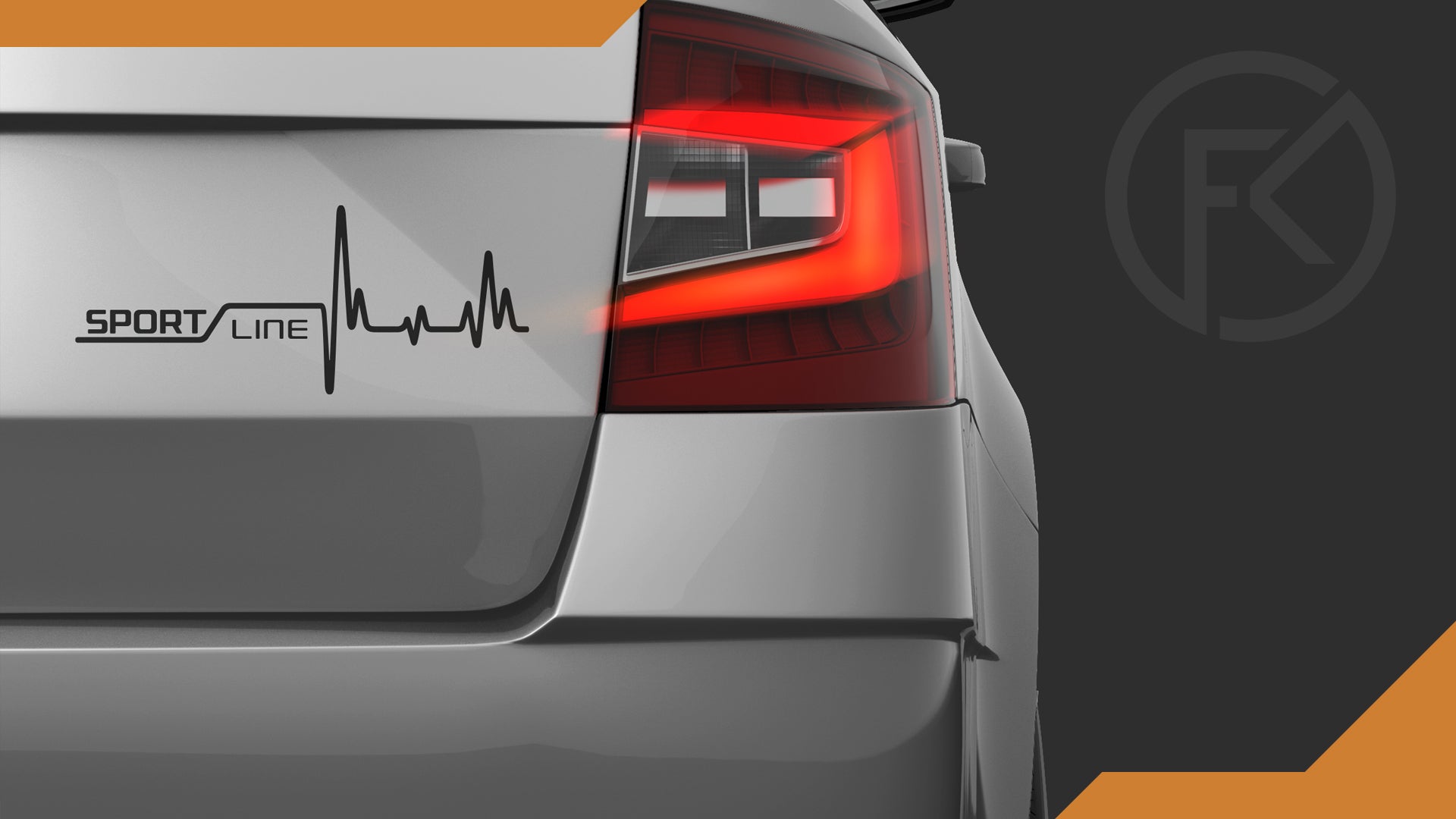 Sport Line Impuls Aufkleber Auto Sticker styling tuning folienaufkleber design