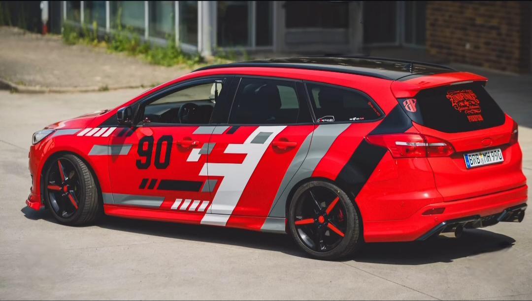Motorsport WrapKit #110 – Premium Carwrapping Folie | Universal Racing Dekor Set