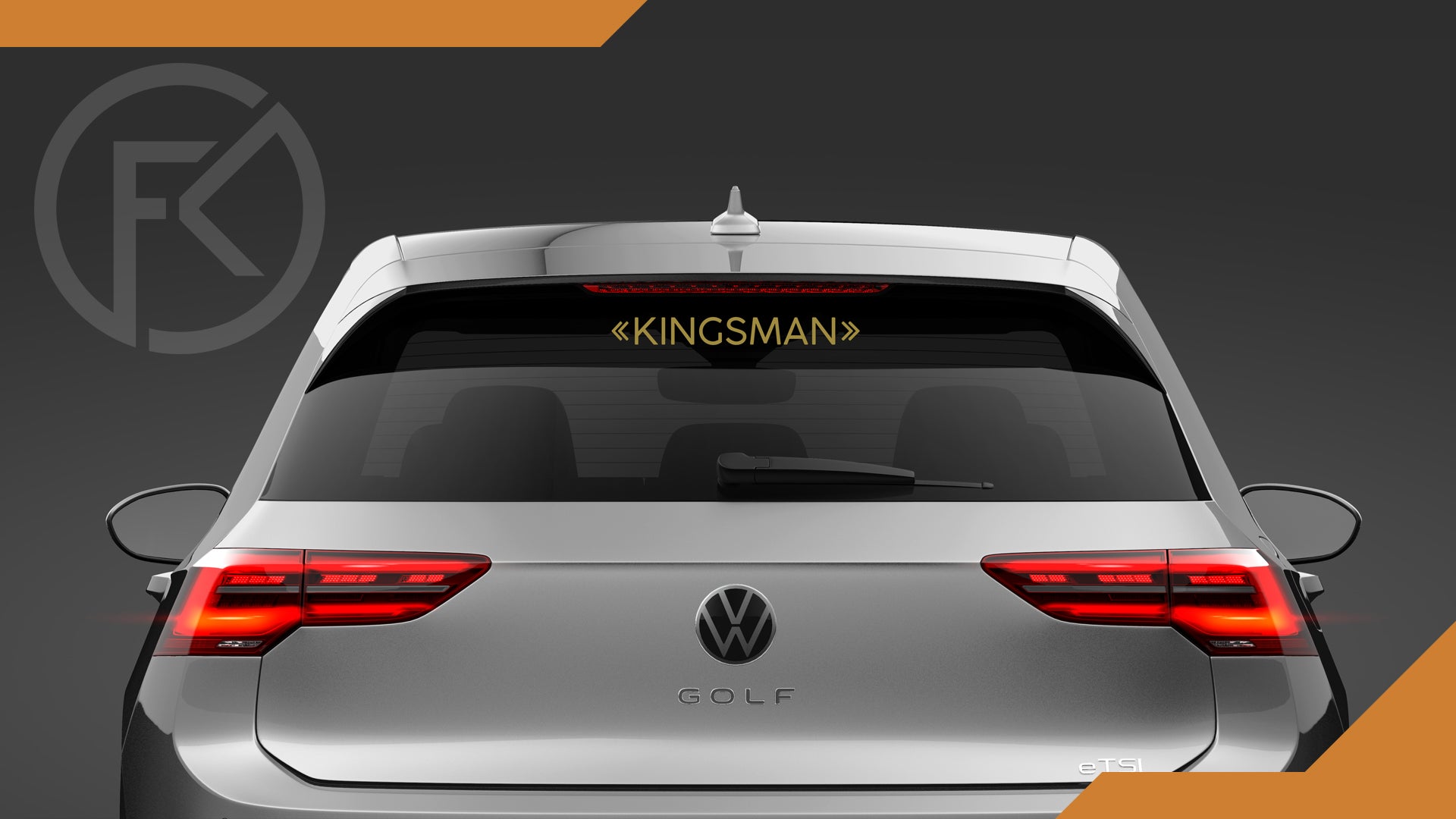 KINGSMAN Sticker Style Aufkleber König Knönigen Autoaufkleber